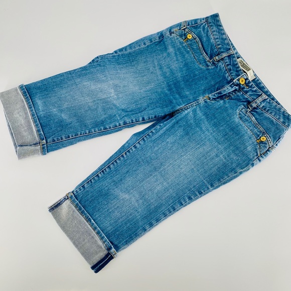 ROUTE 66 Denim Capris AU-B01